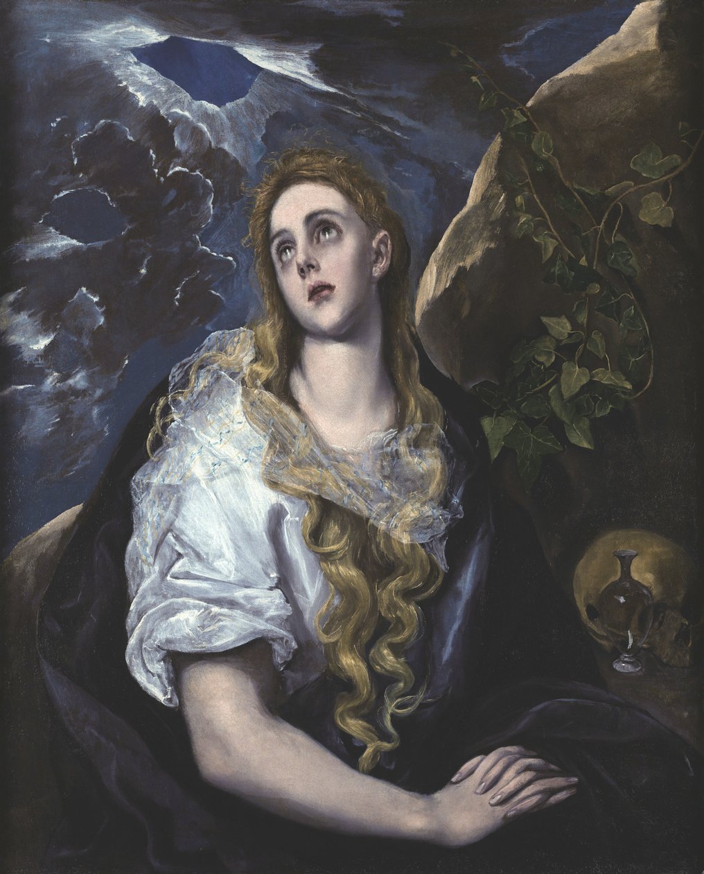 De boetvaardige Magdalena door El Greco