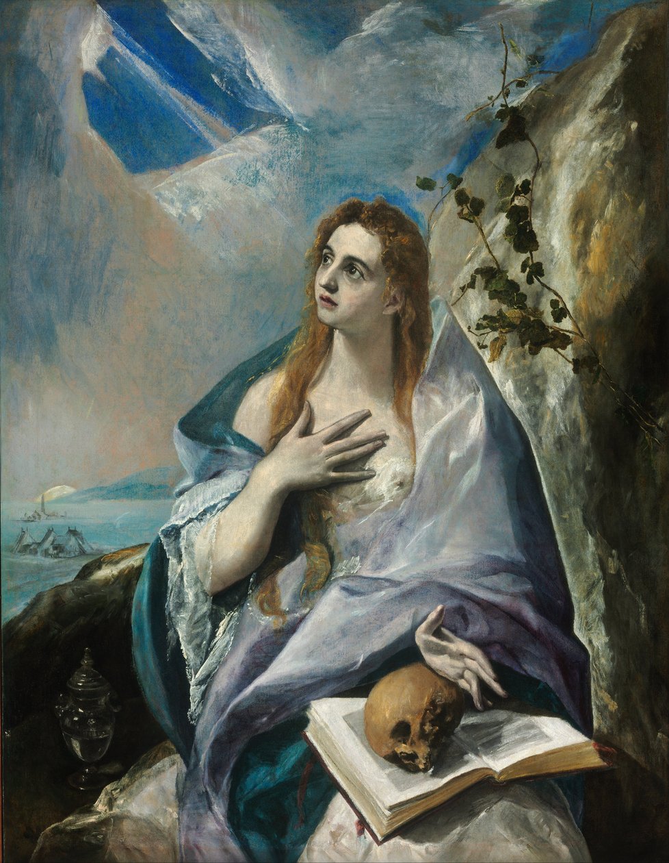 De boetvaardige Maria Magdalena door El Greco