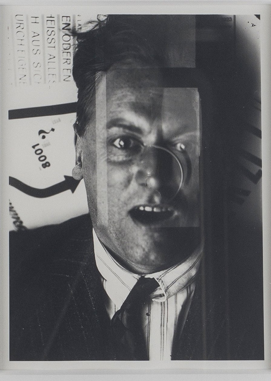 Kurt Schwitters, ca. 1924 door Eliezer Markowich Lissitzky