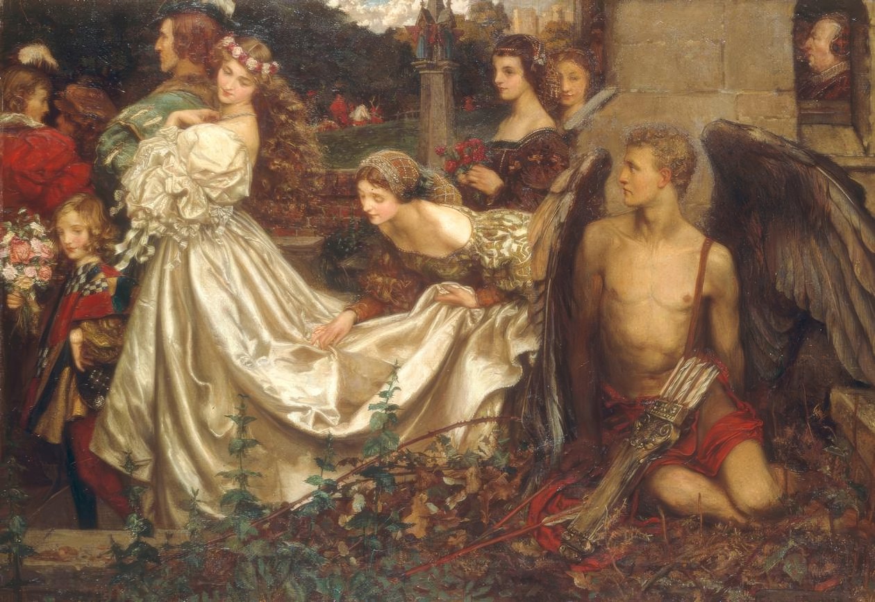 De ongenode gast door Eleanor Fortescue Brickdale