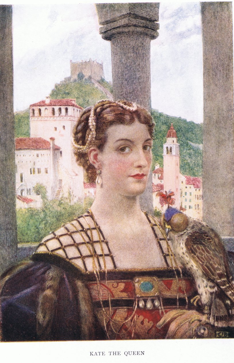 Kate de koningin door Eleanor Fortescue Brickdale