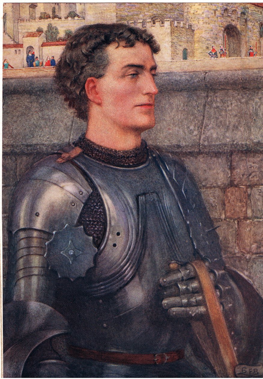 Lancelot, ca.1910 door Eleanor Fortescue Brickdale