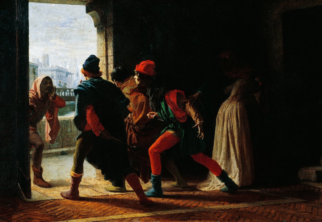 De Wraak van de Amidei door Eleuterio Pagliano