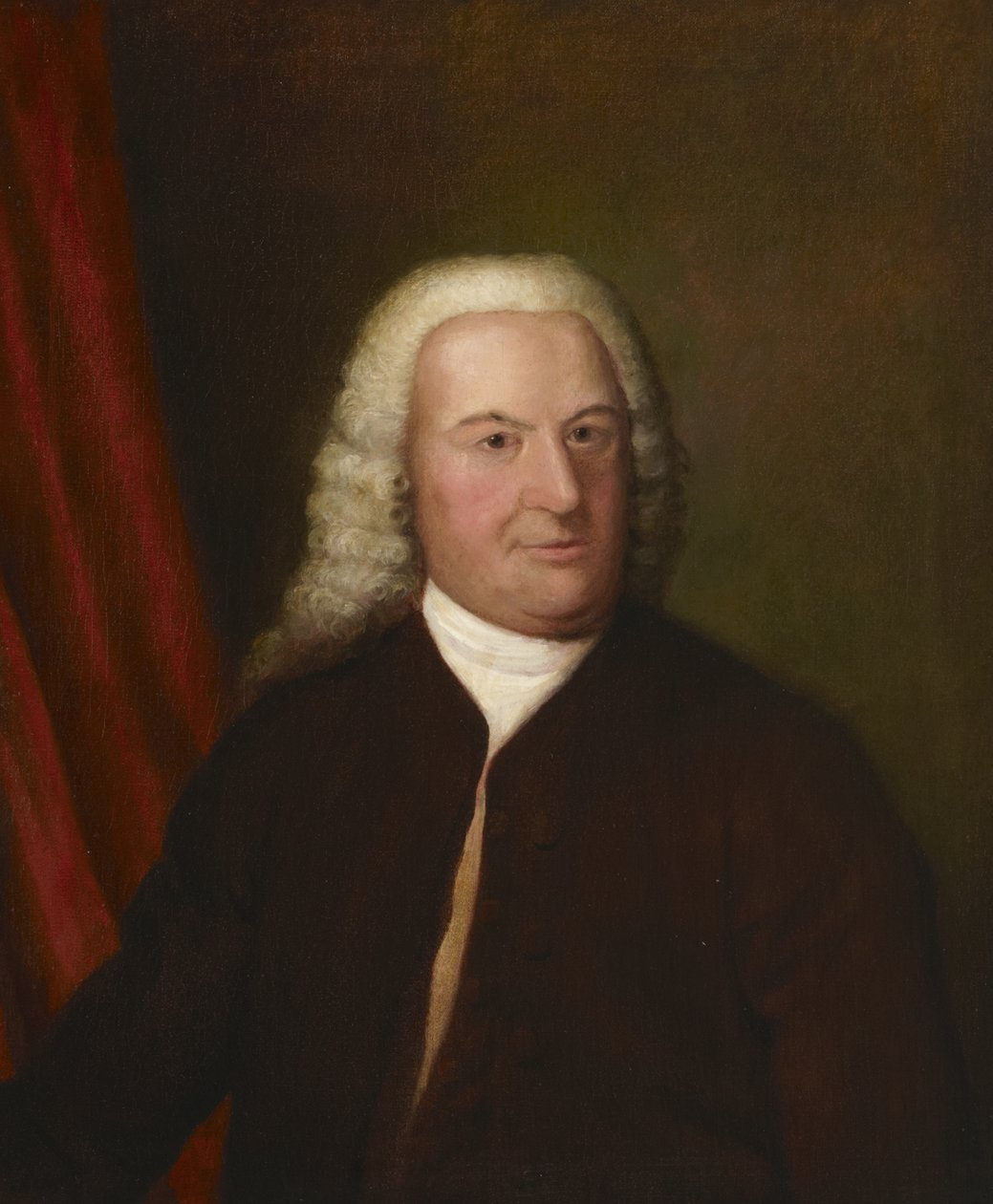 Johann Sebastian Bach door Elias Gottleib after Haussmann