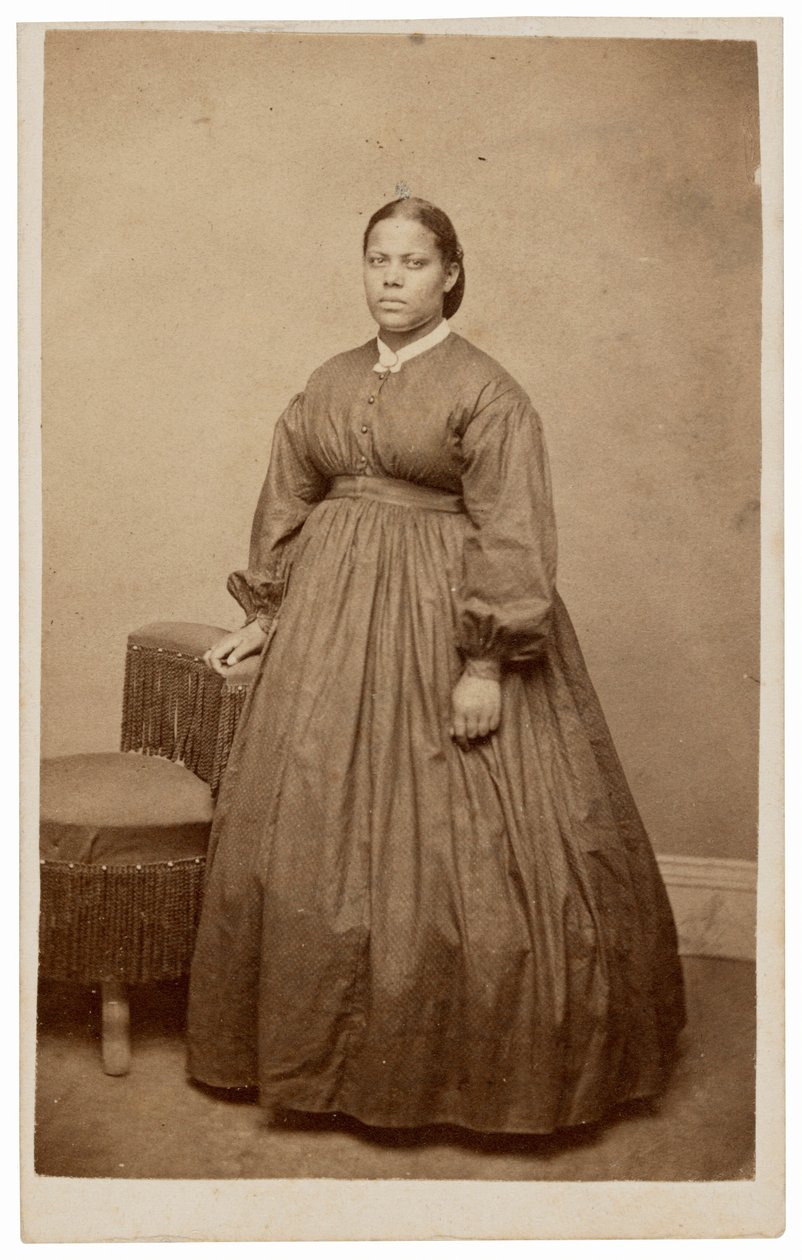 Alice,ca 1860 (foto) door Elias M. Recher