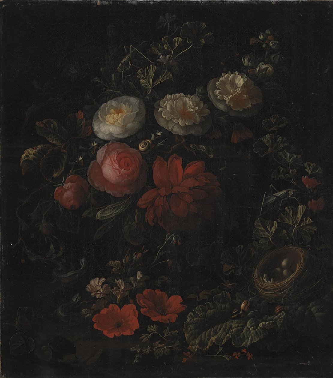 Bloemen door Elias van den Broeck