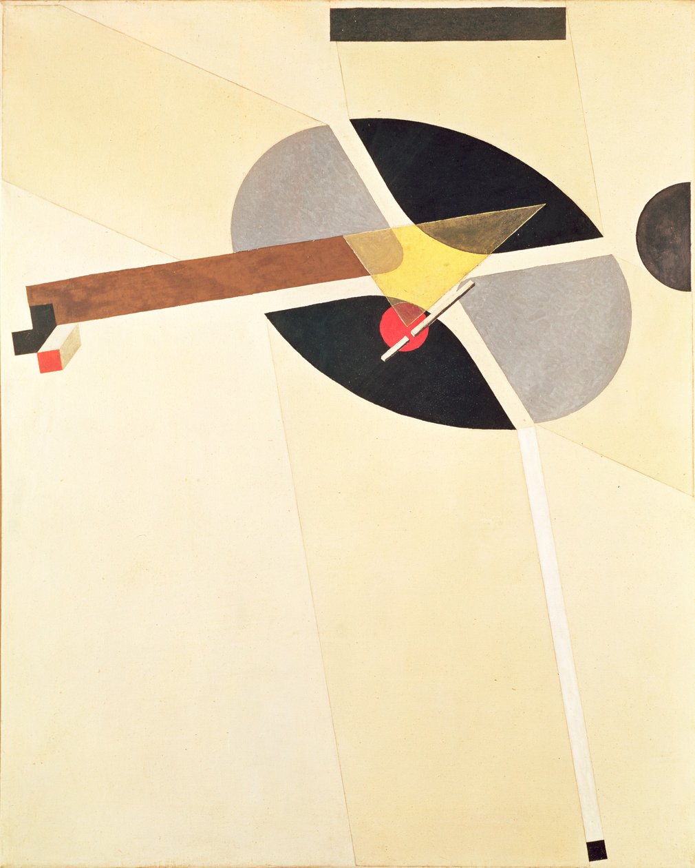 Proun 67 door Eliezer Markowich Lissitzky