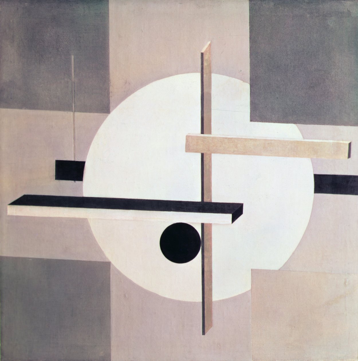 Proun R.V.N.2. door Eliezer Markowich Lissitzky