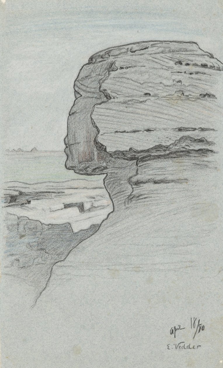 De Sfinx, Egypte door Elihu Vedder