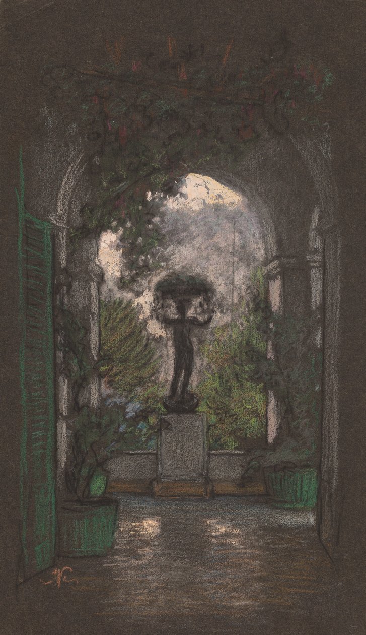 Capri door Elihu Vedder