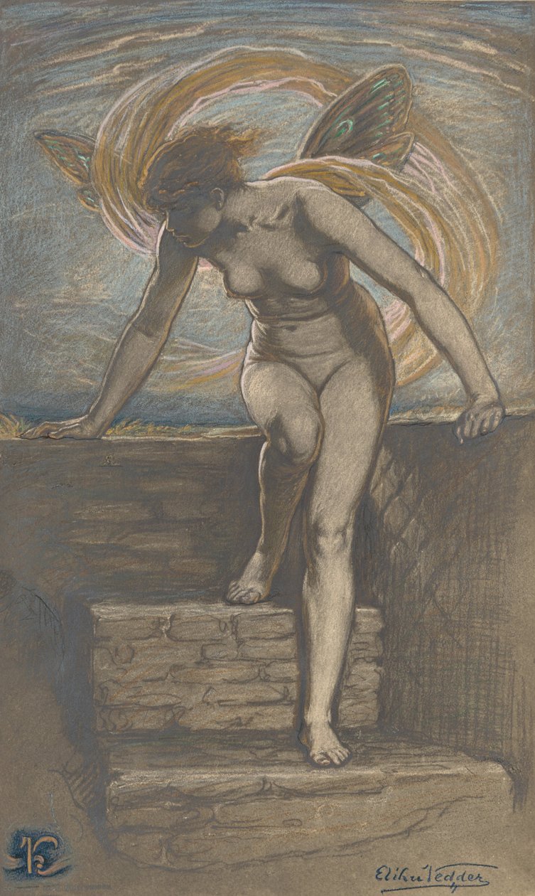 Dageraad door Elihu Vedder
