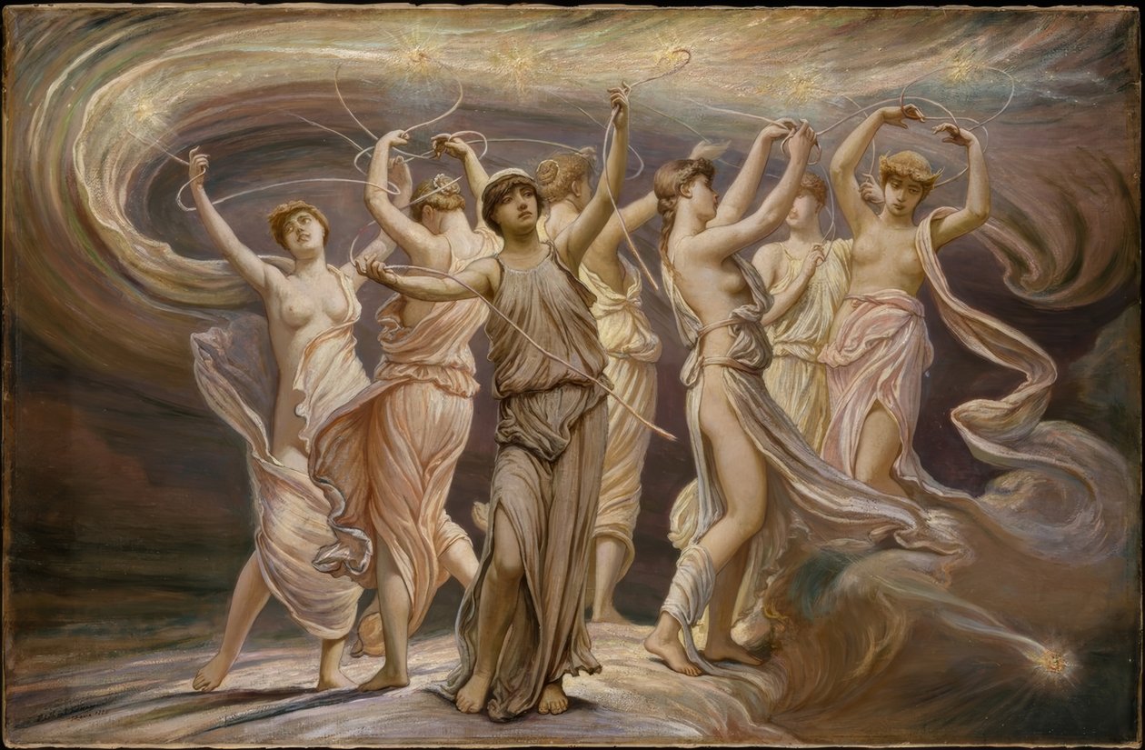 De Plejaden door Elihu Vedder