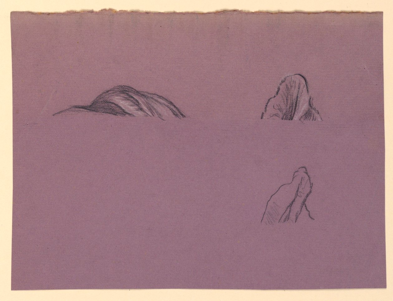 Studie voor "Fortuin" door Elihu Vedder