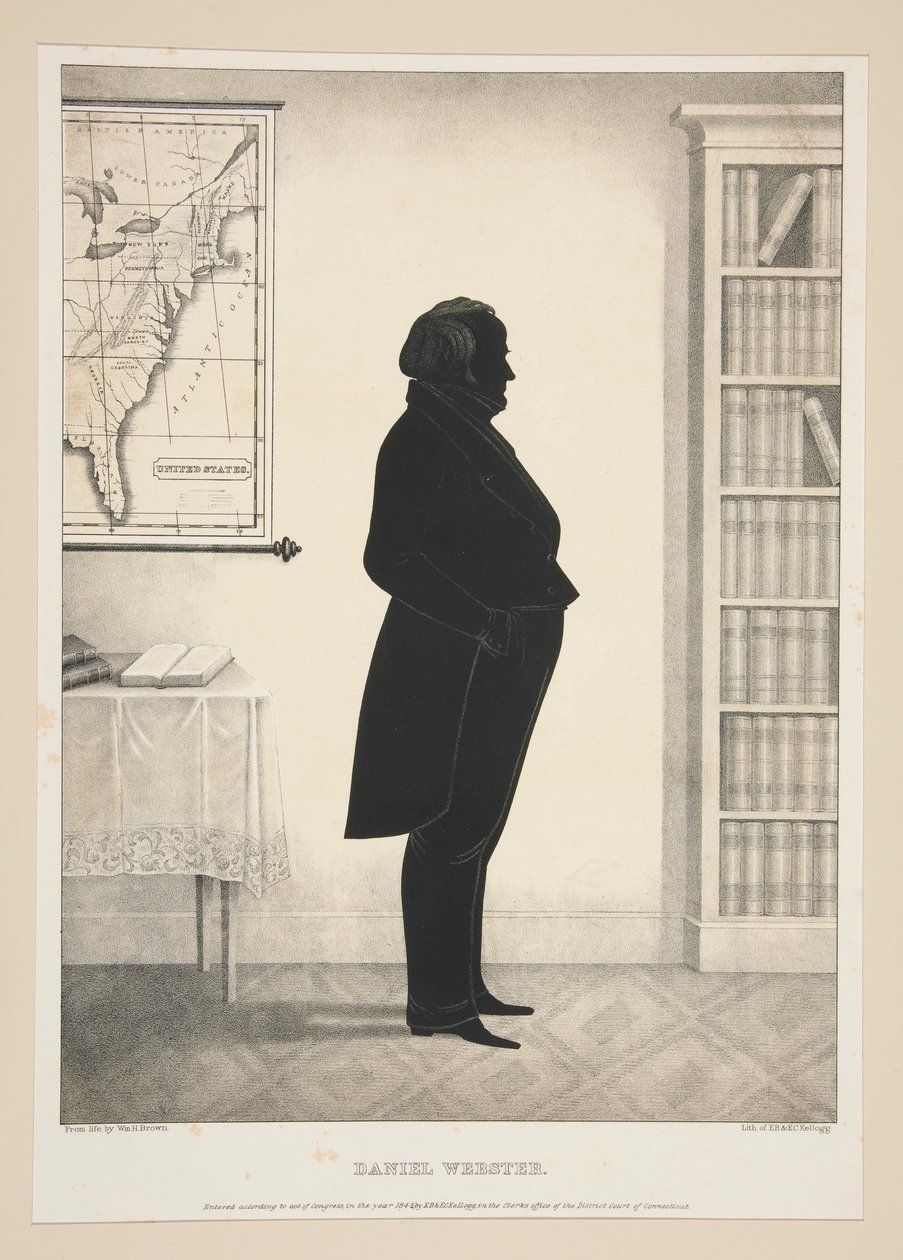 Daniel Webster door Elijah C. Kellogg