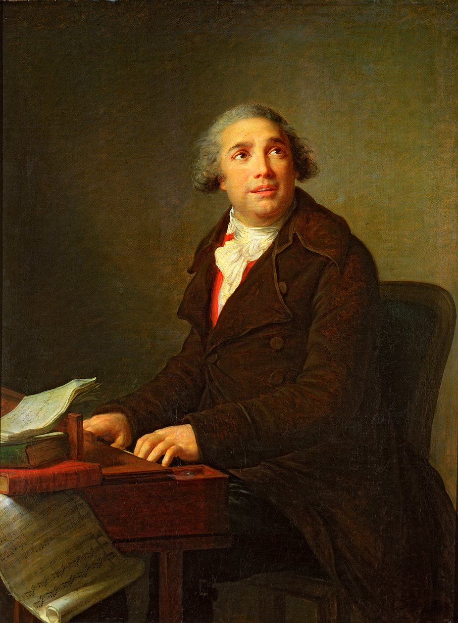 Giovanni Paesiello (1740-1816) door Elisabeth Louise Vigee Lebrun