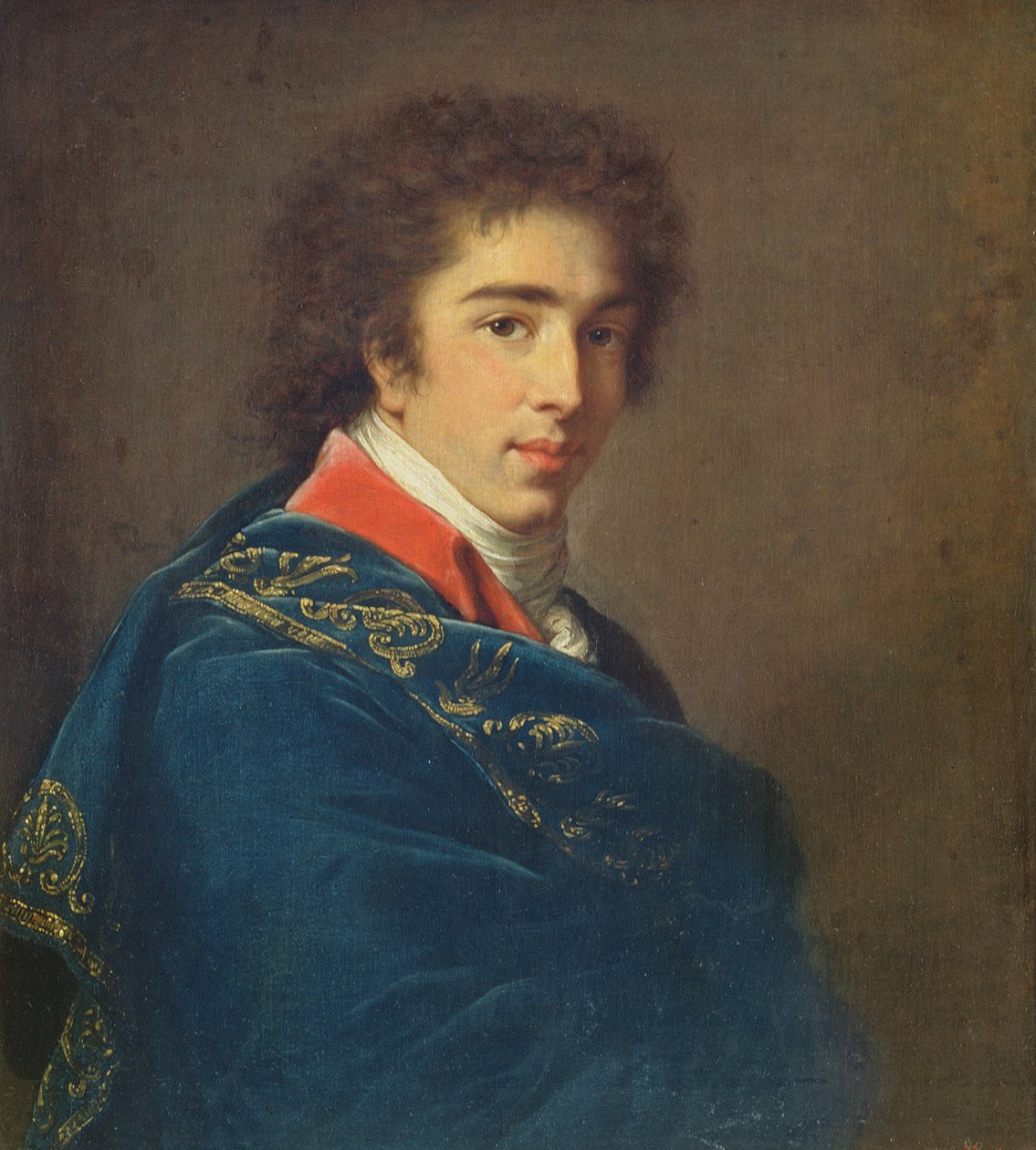 Portret van Prins Ivan Baryatinsky door Elisabeth Louise Vigee Lebrun