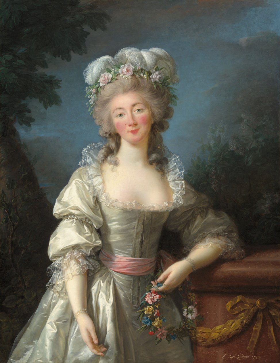 Mevrouw du Barry door Élisabeth Louise Vigée Le Brun