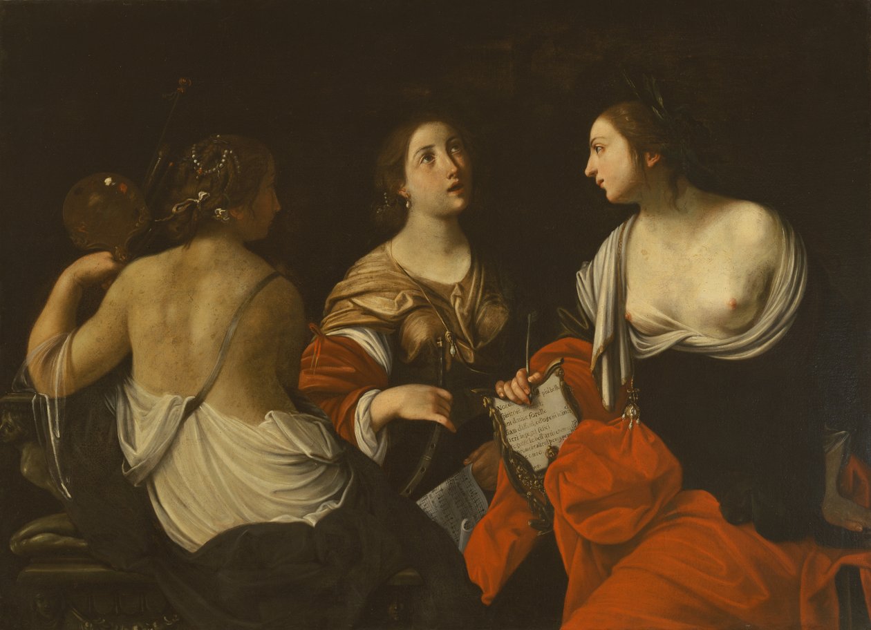 De schone kunsten door Elisabetta Sirani
