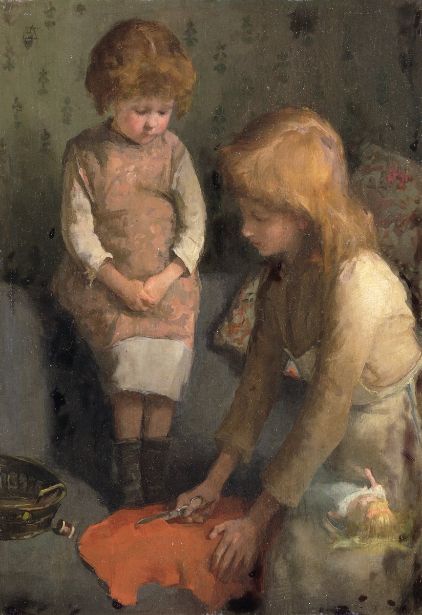 Zusters door Elizabeth Adela Stanhope Forbes