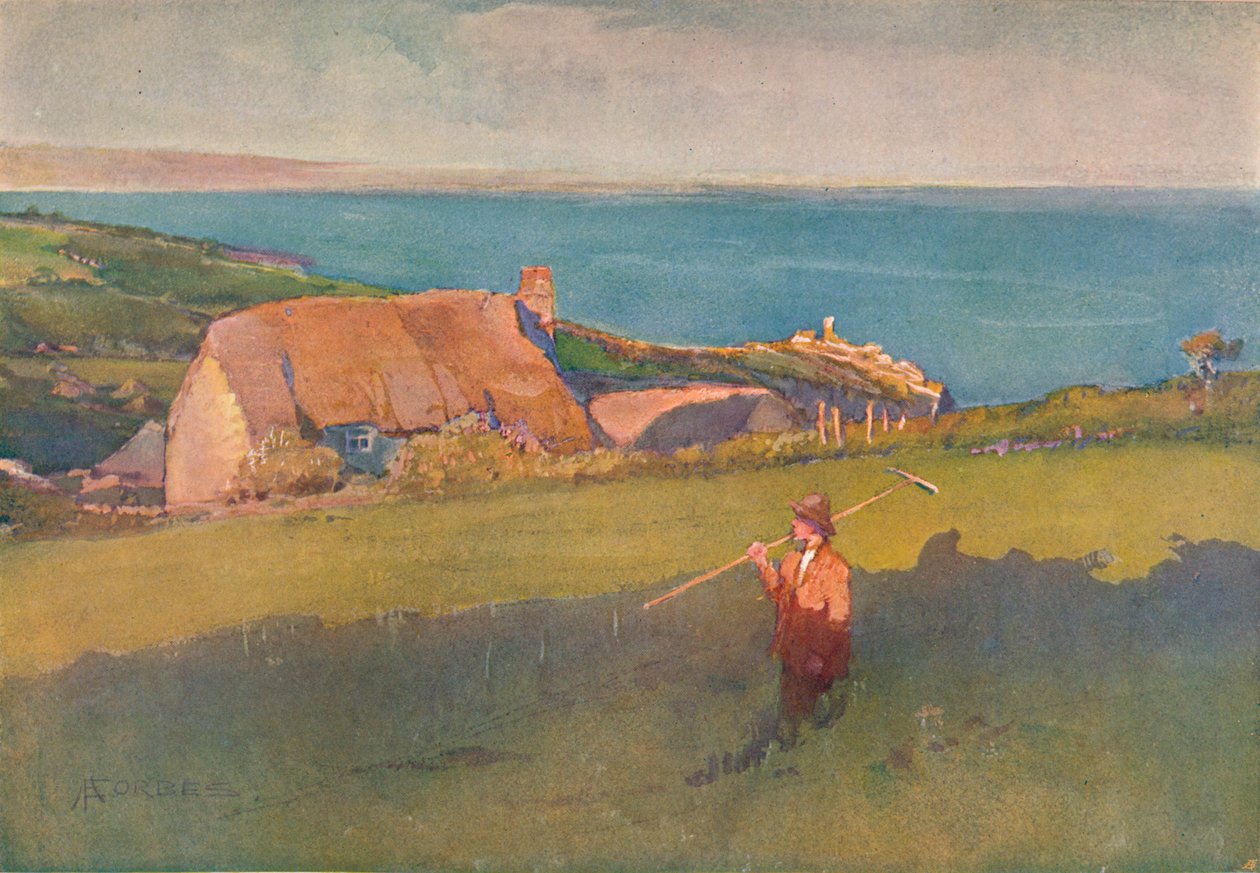 Over Mounts Bay door Elizabeth Adela Forbes