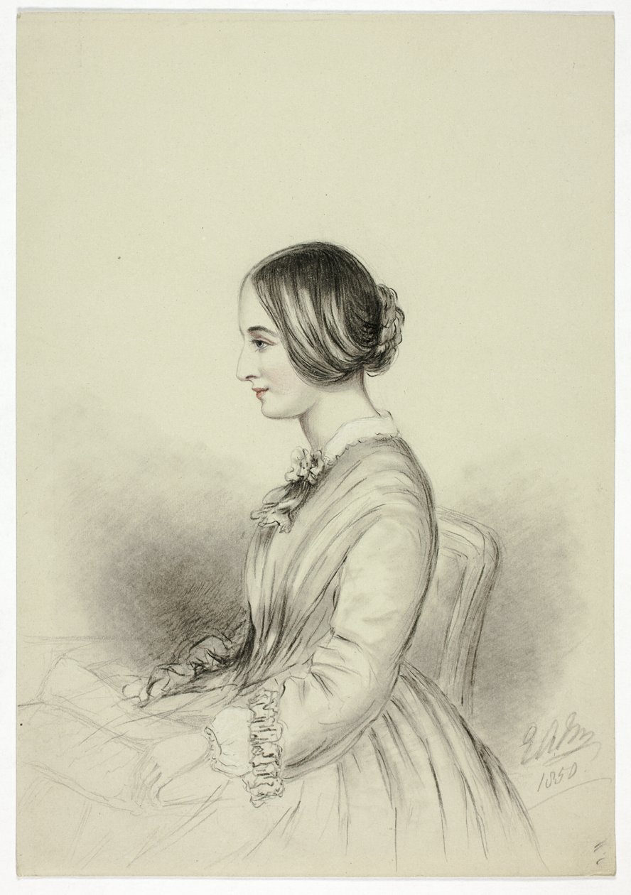 Portret van Selina (Quin) Markham door Elizabeth Murray