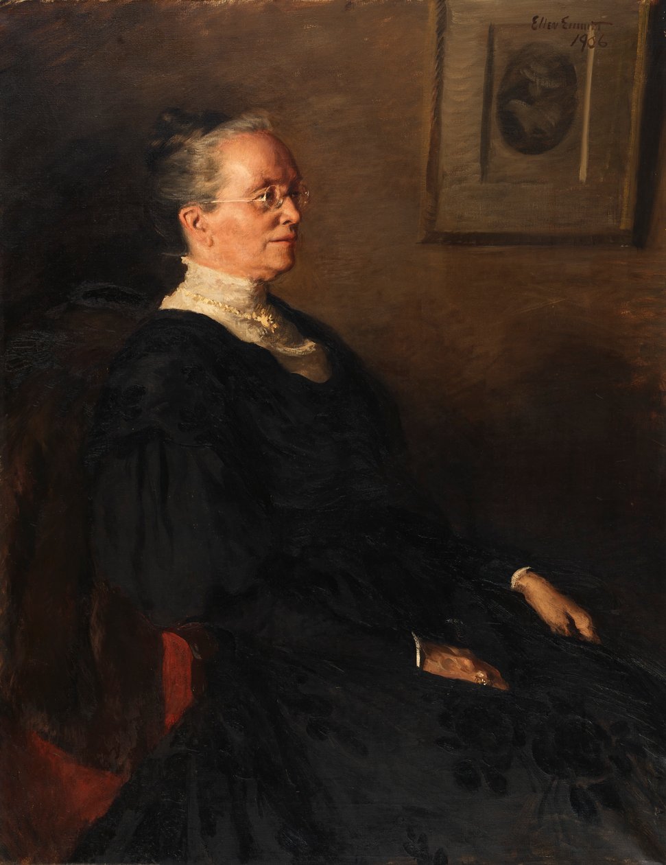 Mevrouw Benjamin Franklin Goodrich door Ellen Emmet Rand