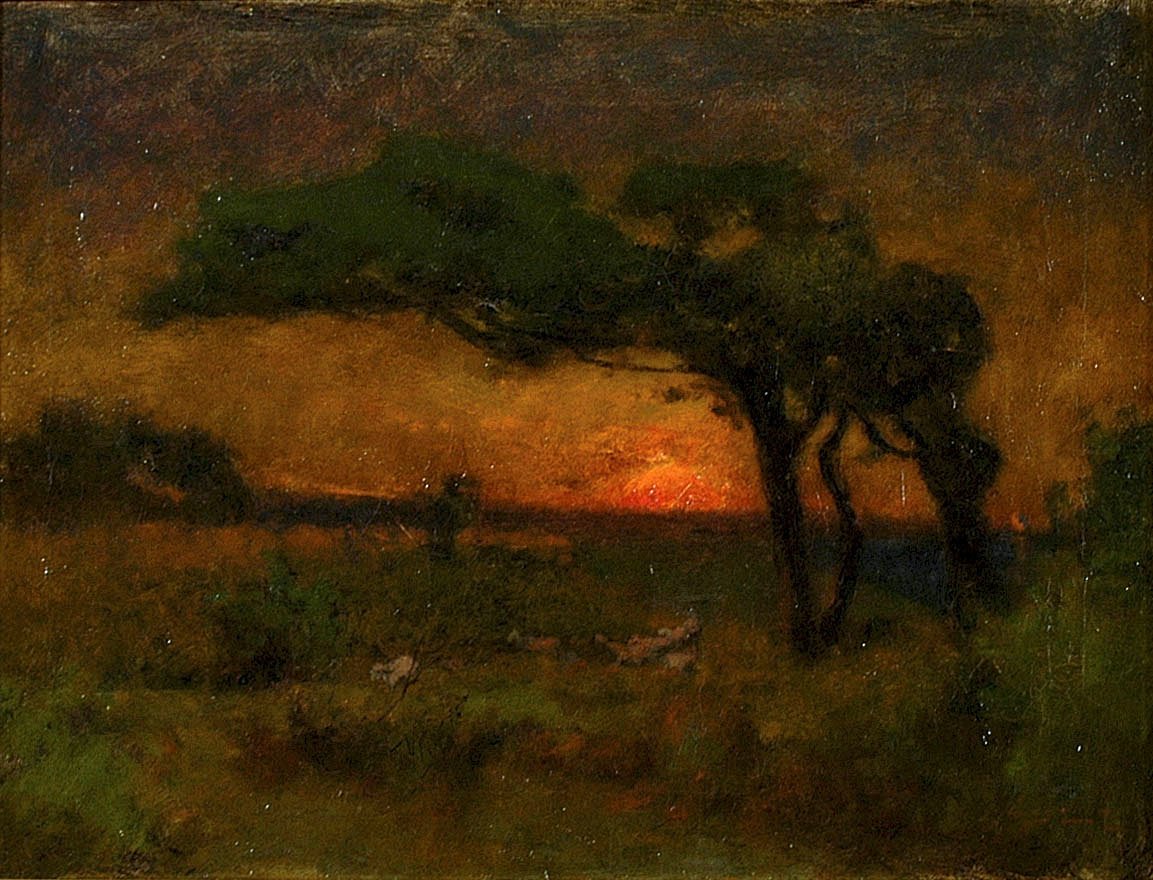 Avondlandschap door Elliot Daingerfield