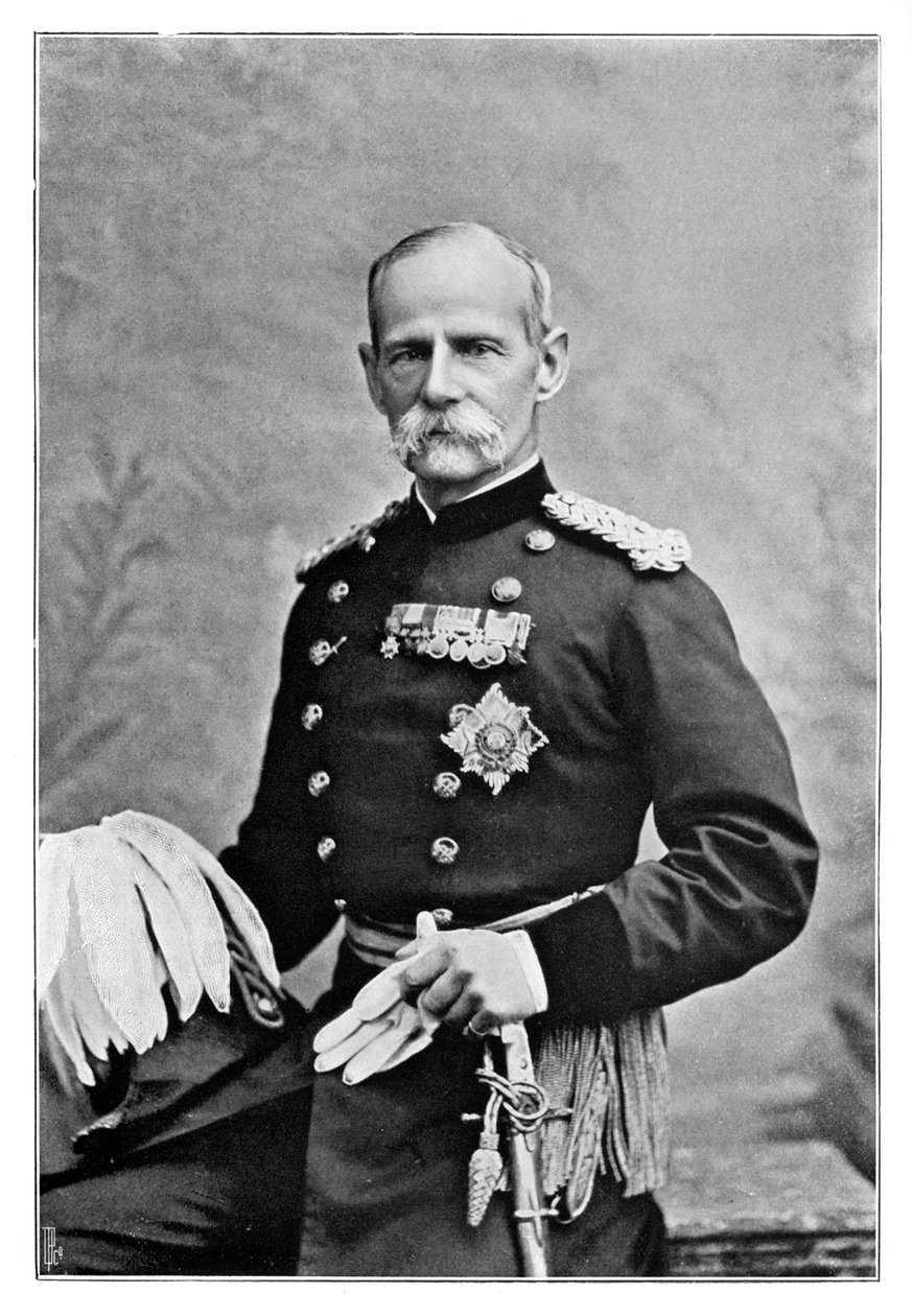 Lord Roberts, Britse soldaat, 1901 door Elliott and Fry