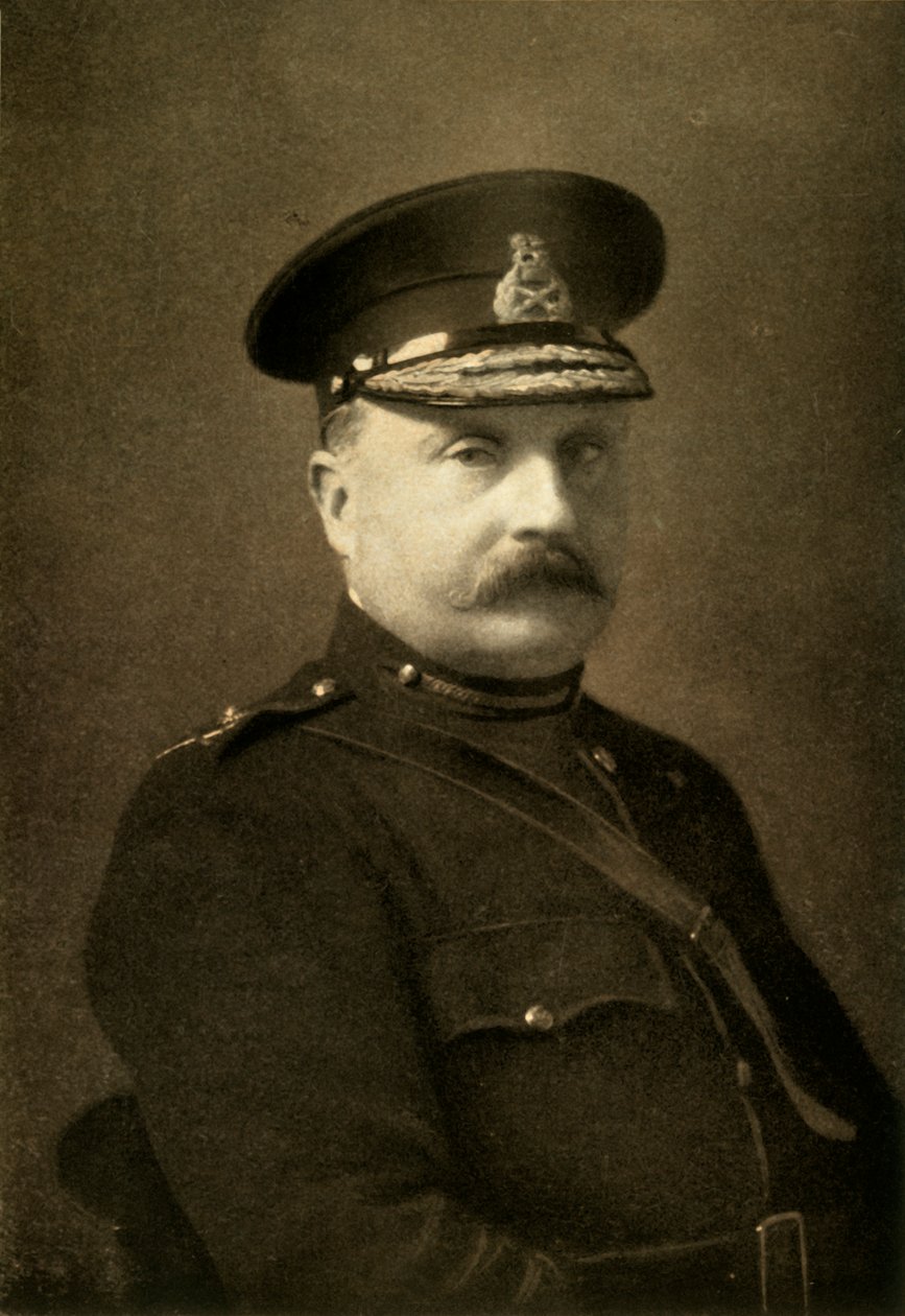 Generaal-majoor Charles Knox, 1902 door Elliott and Fry