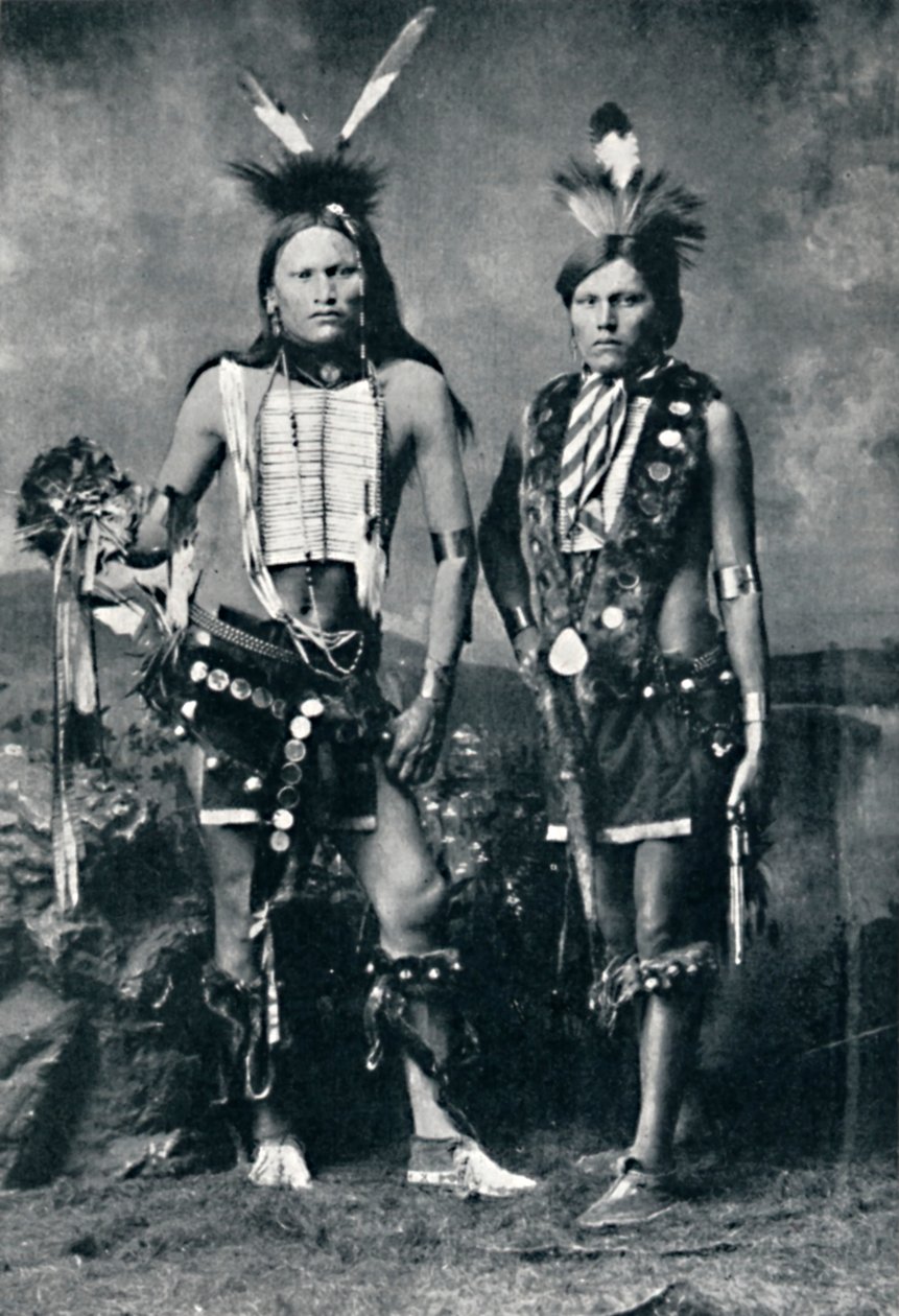 Noord-Amerikaanse Indianen, 1912 door Elliott and Fry