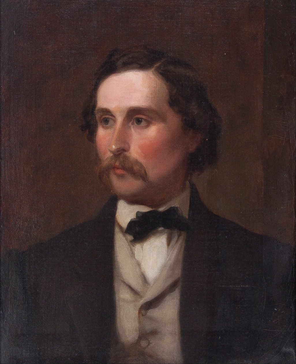Nathan Flint Baker (1820-1891) door Emanuel Leutze