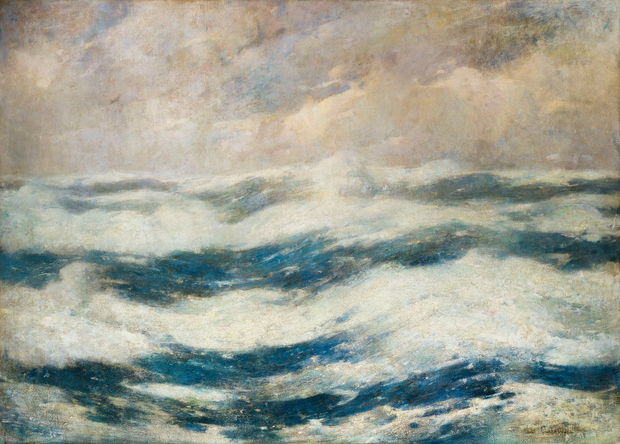 De Lucht en de Oceaan door Emil Carlsen