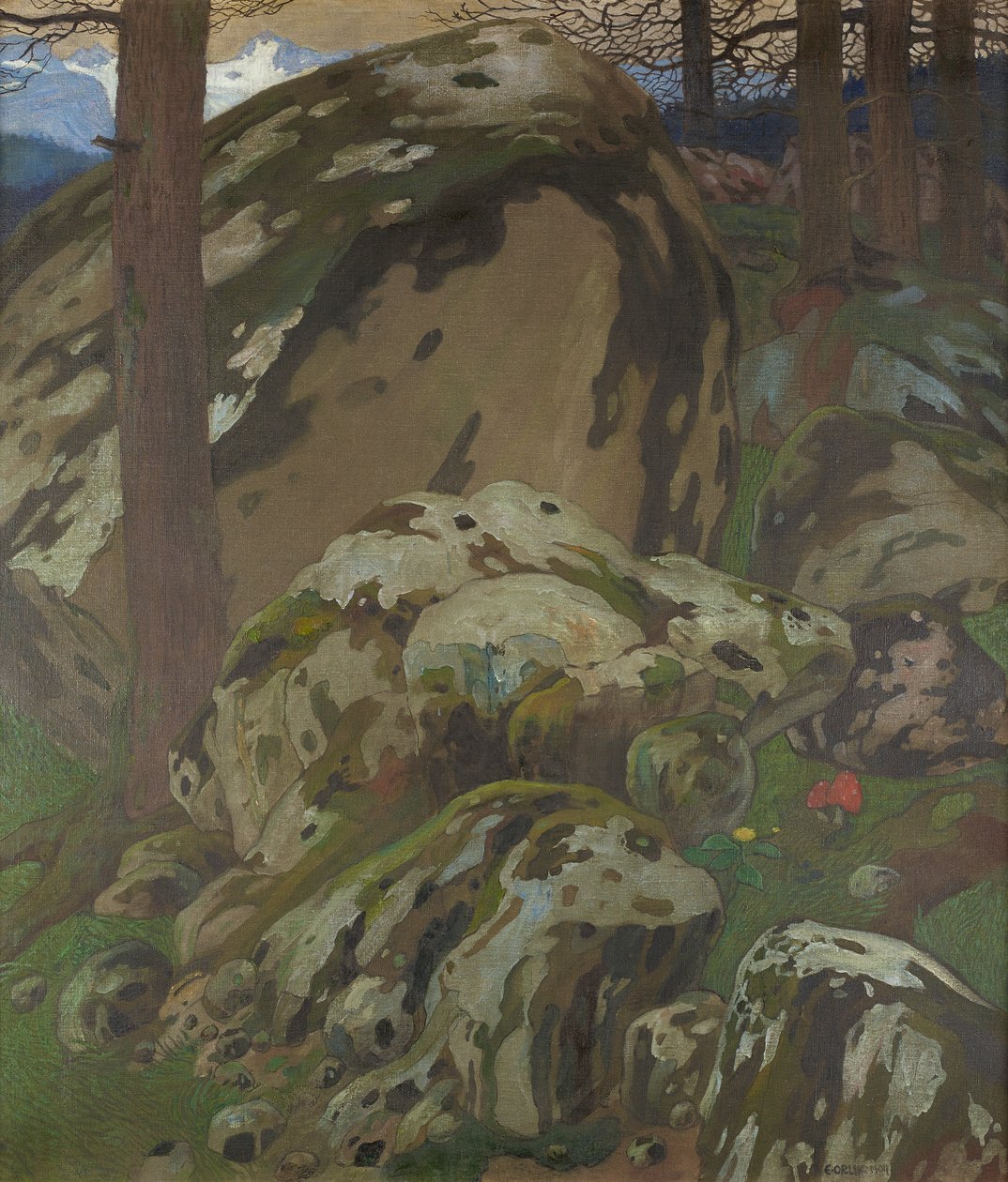 Dachstein door Emil Orlik