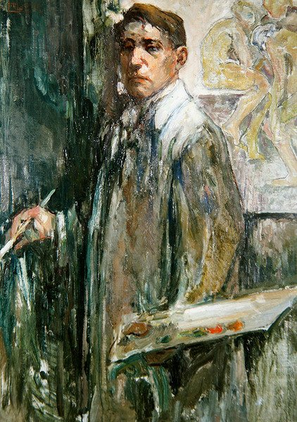 Zelfportret door Emil Zoir