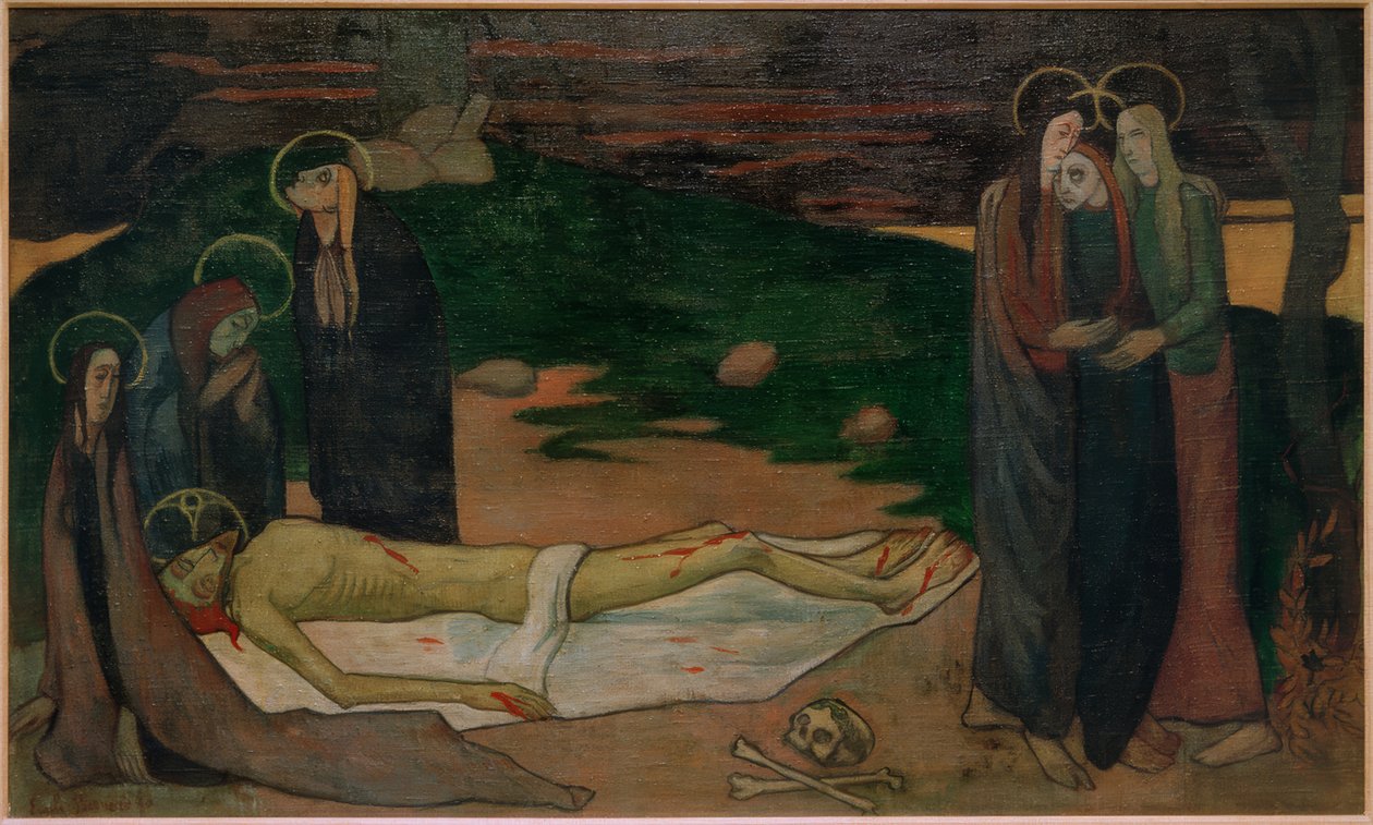 Rouw om Christus door Emile Bernard