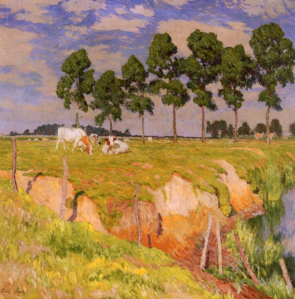De Oever Gerangschikt door Emile Claus