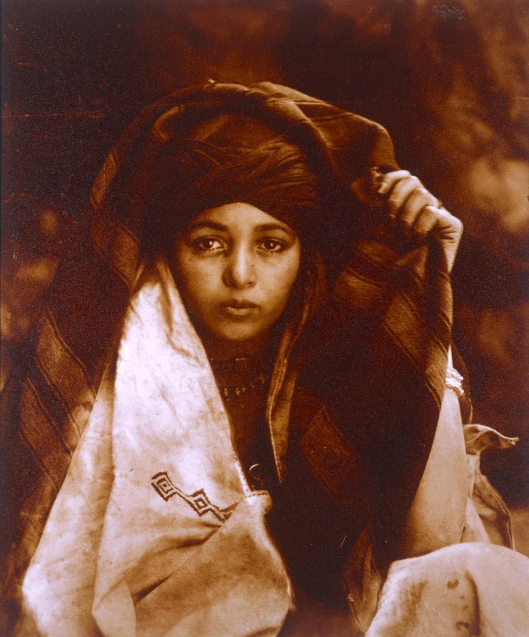 Kabylie stamvrouw door Emile Frechon