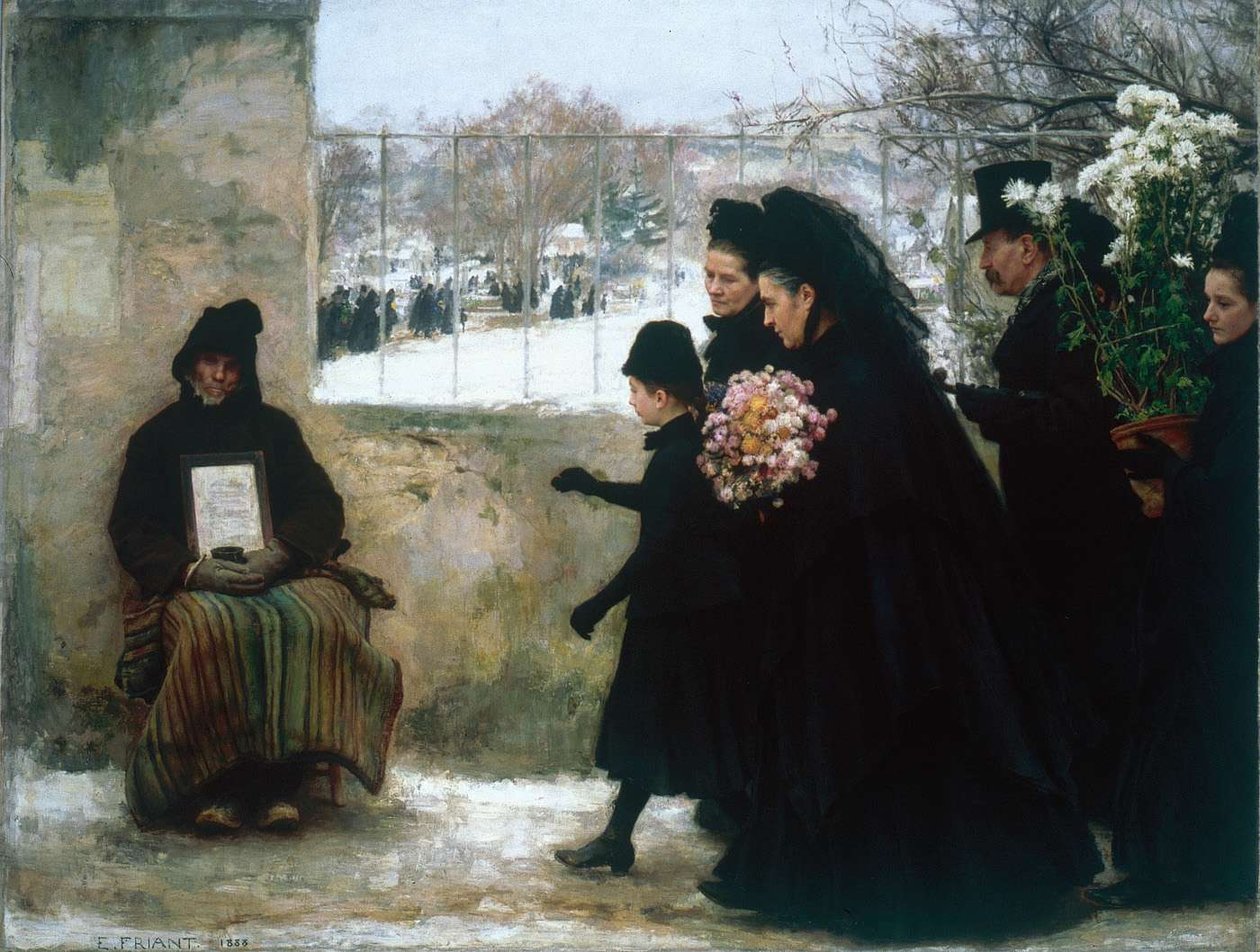 Allerheiligen door Emile Friant