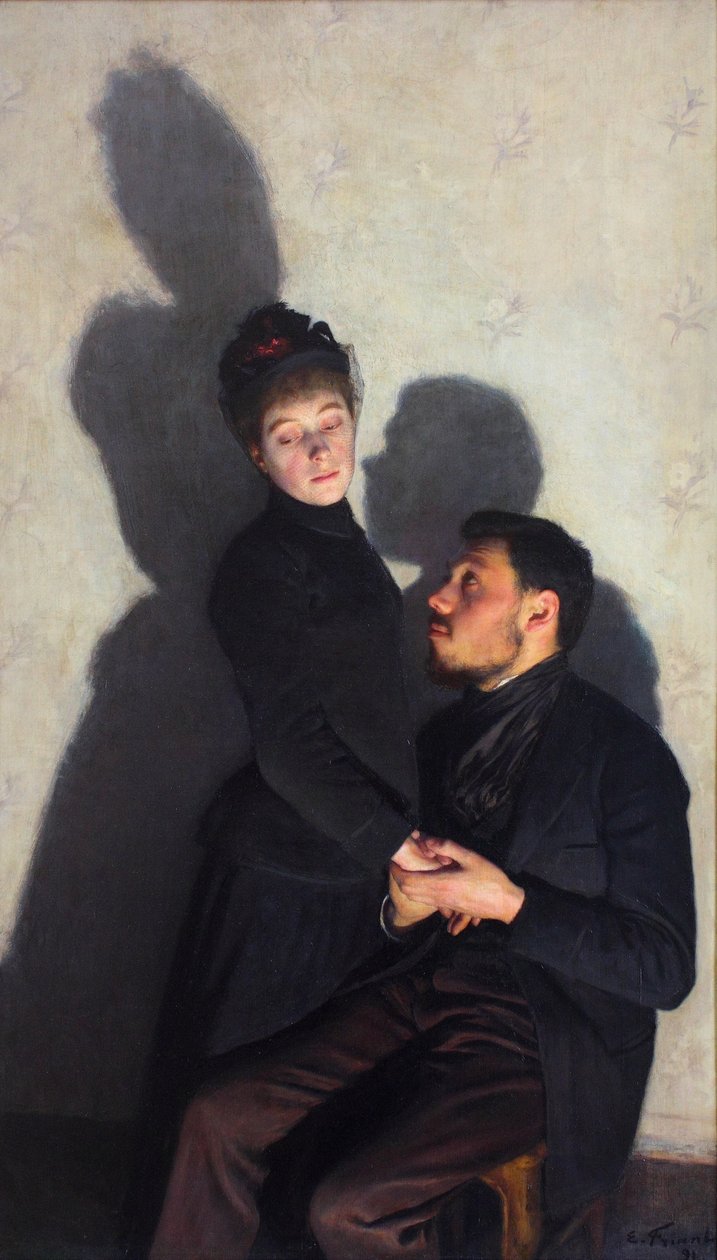 Schaduwen door Emile Friant