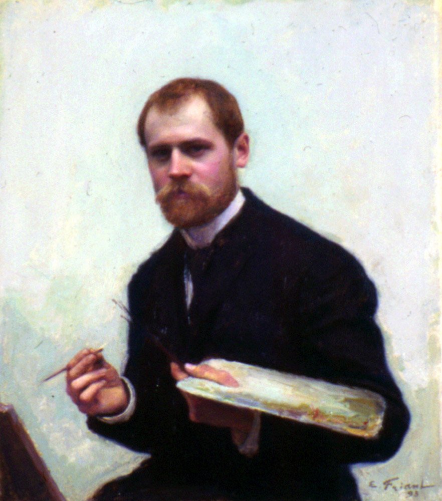 Zelfportret door Emile Friant