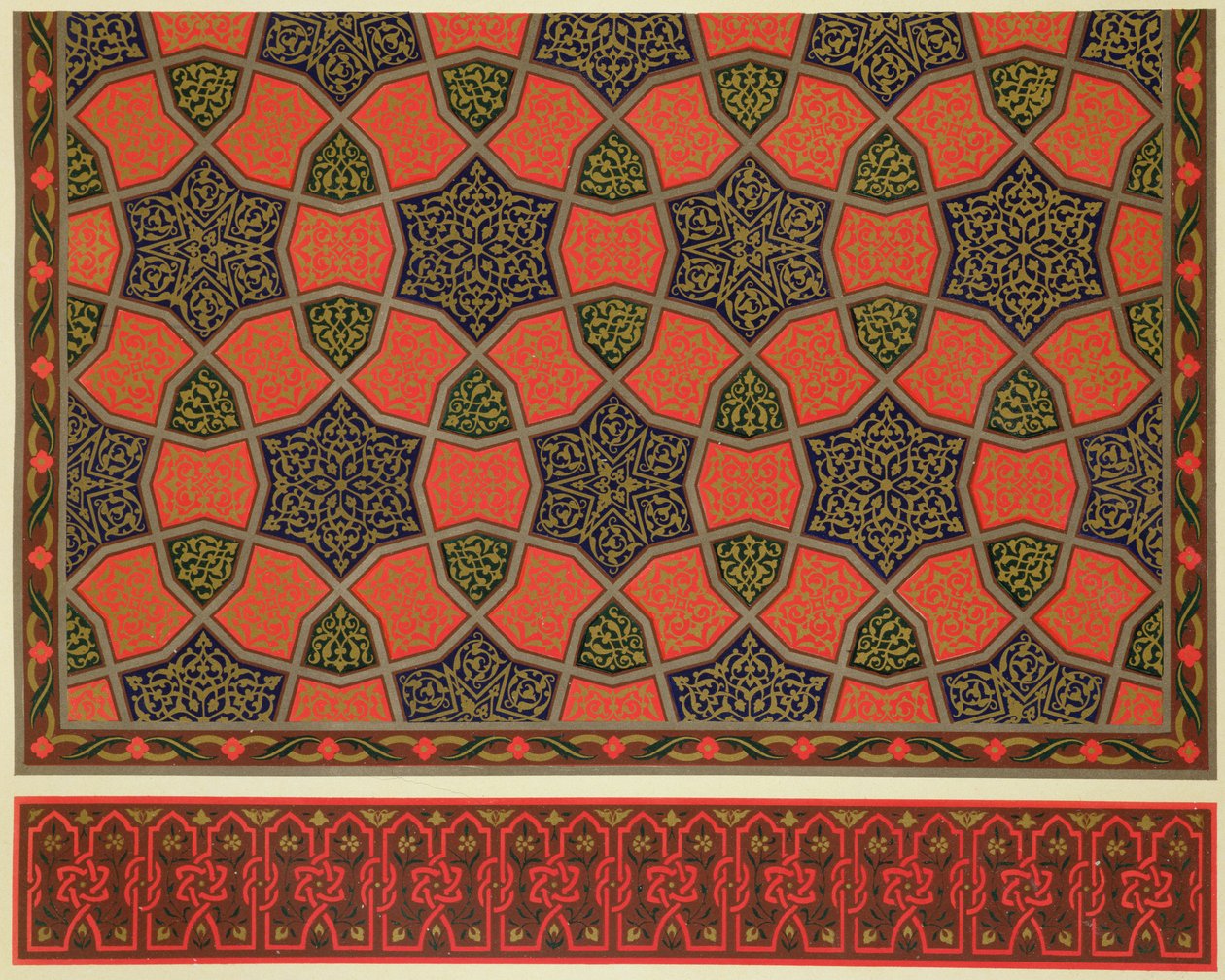 Arabische decoratieve ontwerpen, uit 