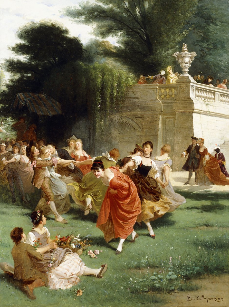 Fete Champetre, 1878 door Emile Antoine Bayard
