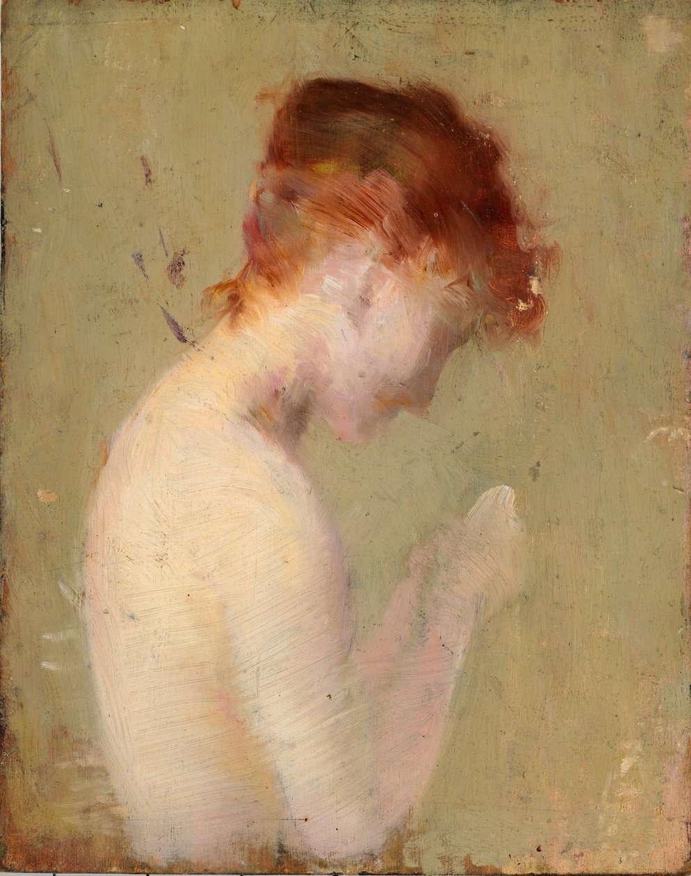 Zonder titel door Emile Auguste Carolus Duran