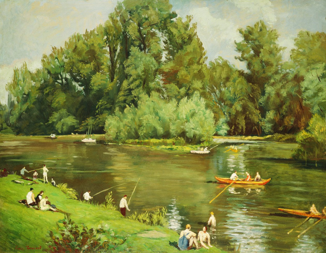 Rand van de Marne door Emile Bernard