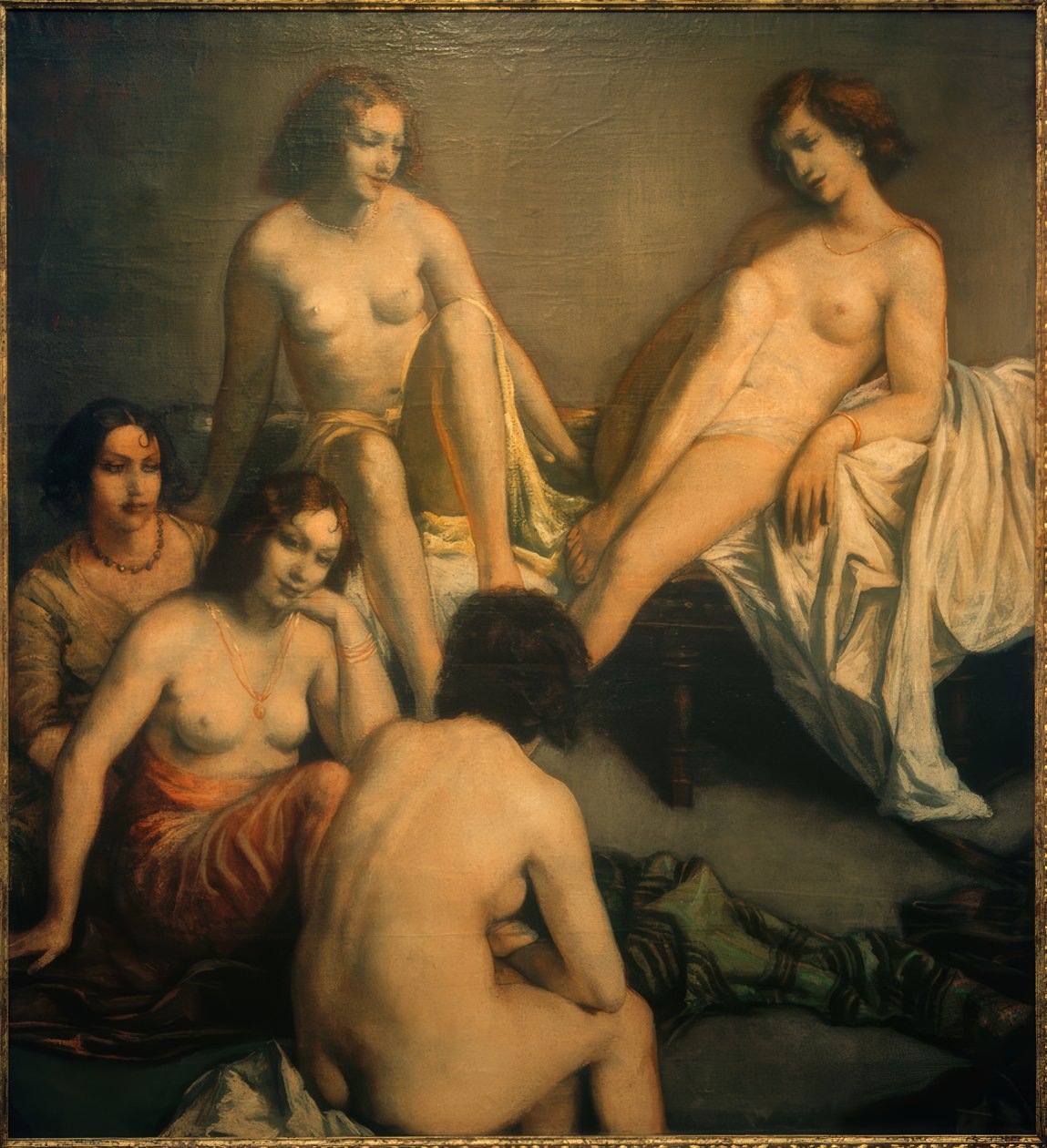 In het bordeel door Emile Bernard