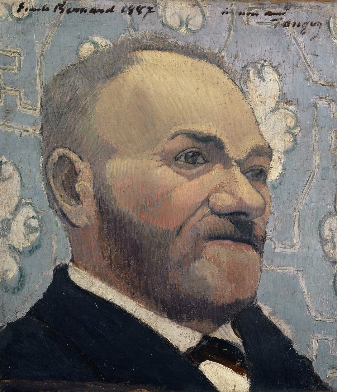 Portret van Père Tanguy door Emile Bernard