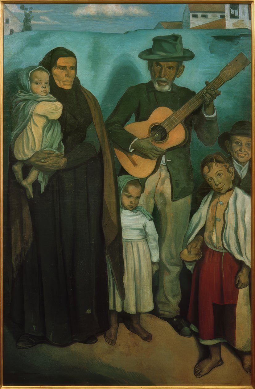Spaanse bedelaars door Emile Bernard
