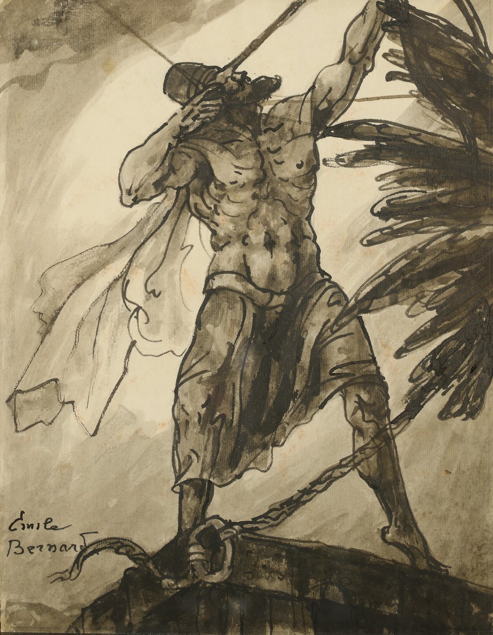 De boogschutter door Emile Bernard