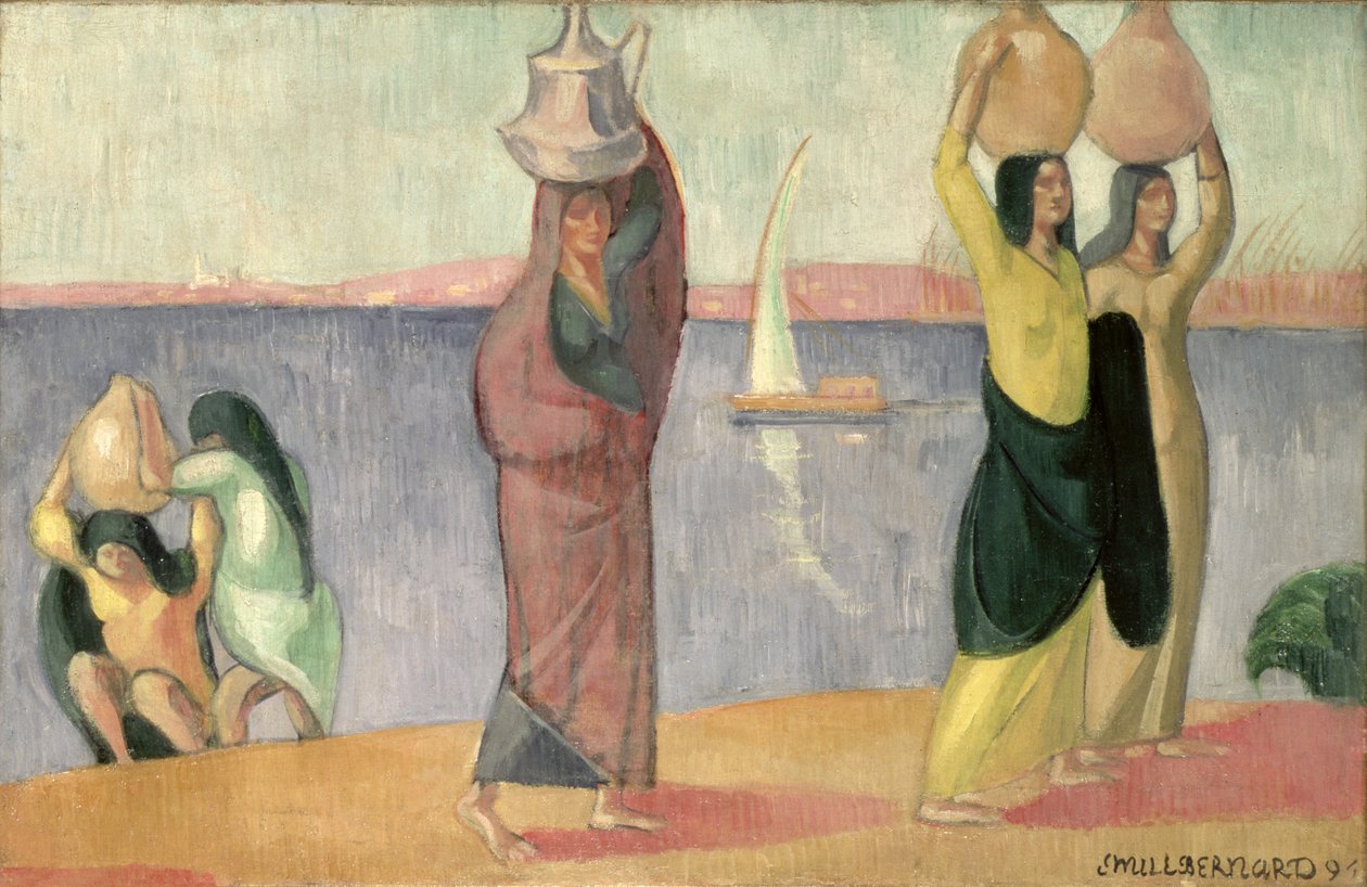 De Waterdragers, 1894 door Emile Bernard