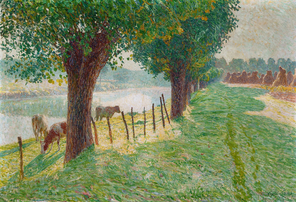 Eind Augustus, 1909 door Emile Claus